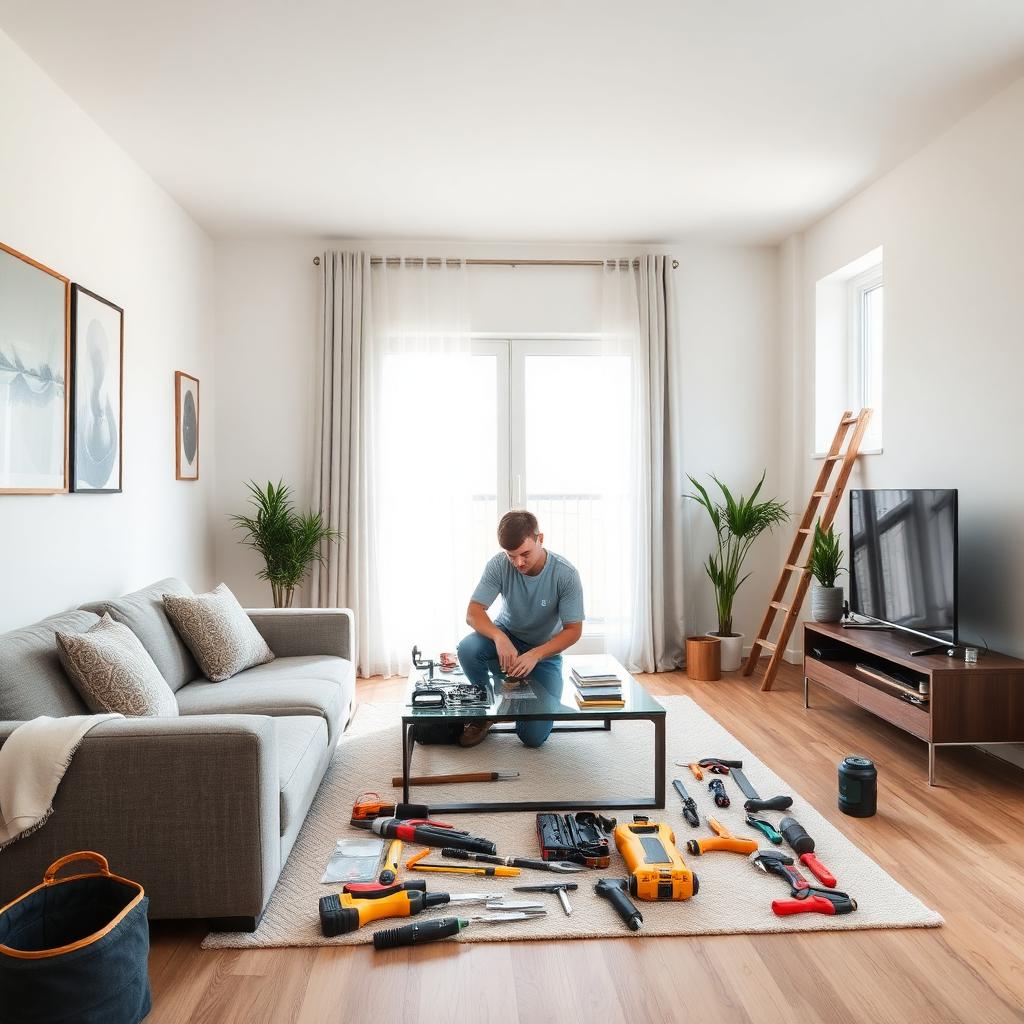 Handyman services and furniture assembly